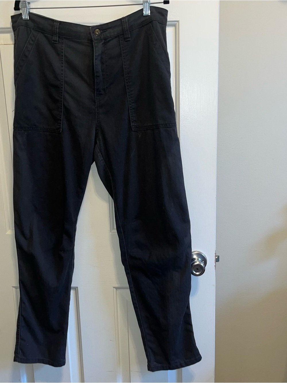 Workshop Republic Clothing Black Women's Cargo Pants